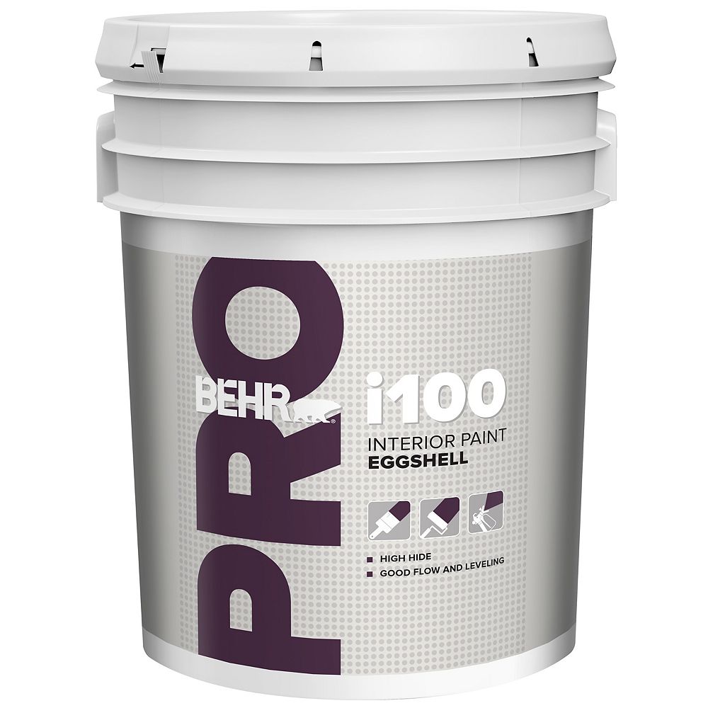 Behr Pro i100 Series, Interior Paint Eggshell White Base