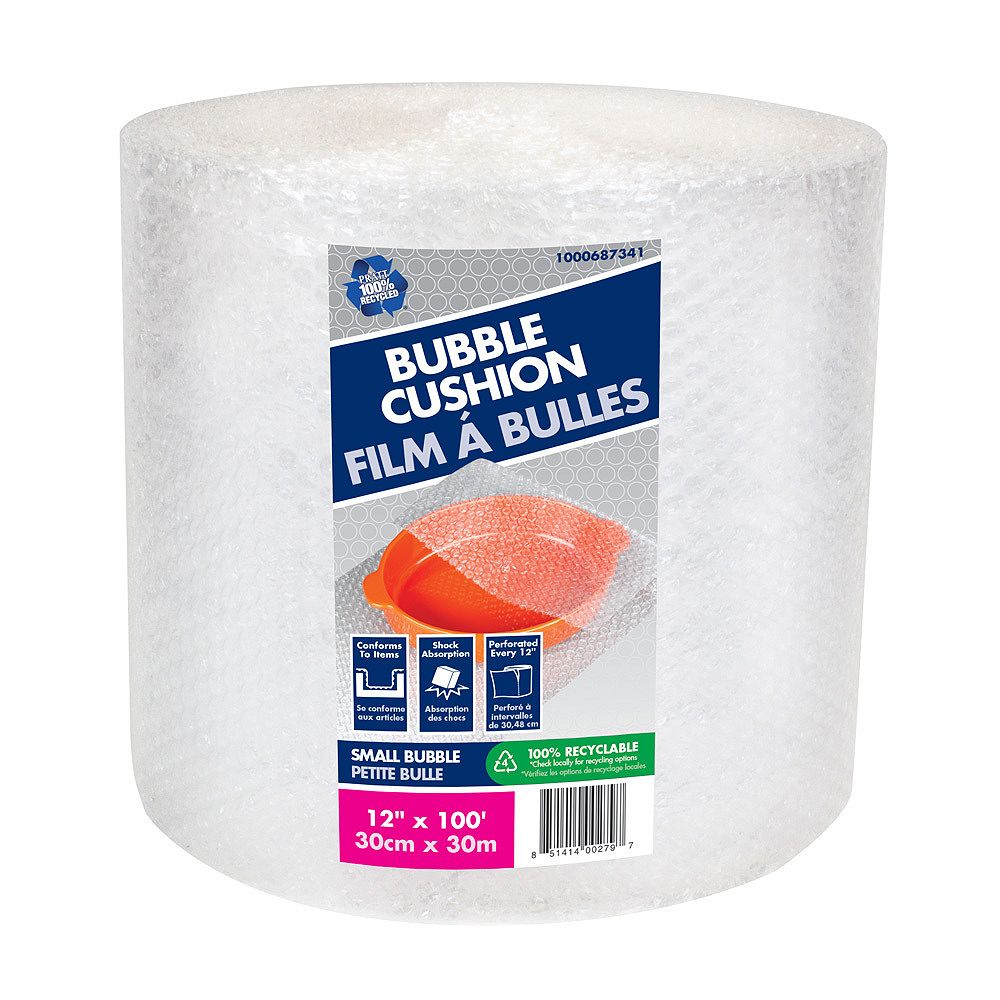 Pratt Retail Specialties Bubble Wrap 3/16inch x 12inch x 100 ft