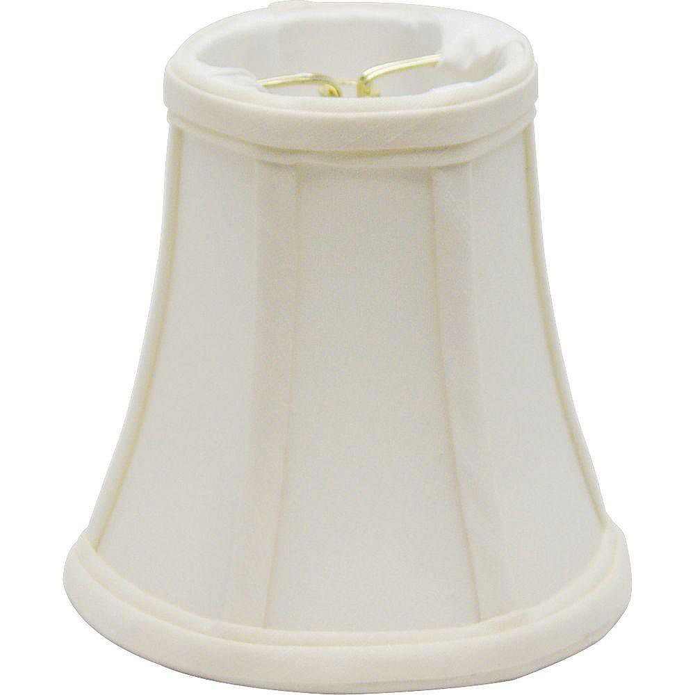 Progress Lighting Off White Shantung Chandelier Shade The Home Depot Canada White Shantung Chandelier Shade, Chandelier Lamp Shades Home Depot