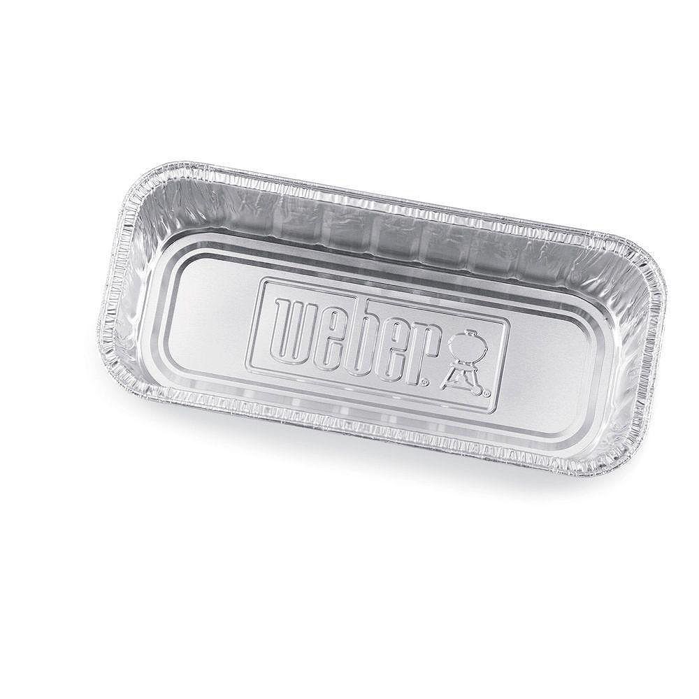 weber foil tray size