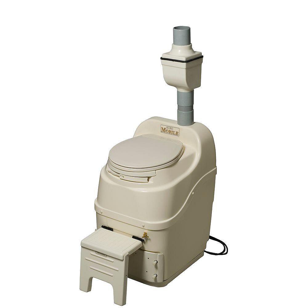 sun mar high capacity electric central composting toilet system