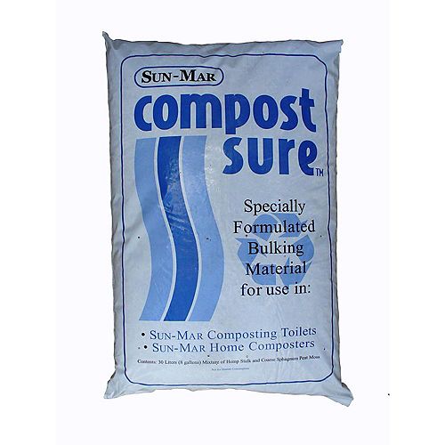 Compost Sure Bulking Material for Composting Toilet (Blue)