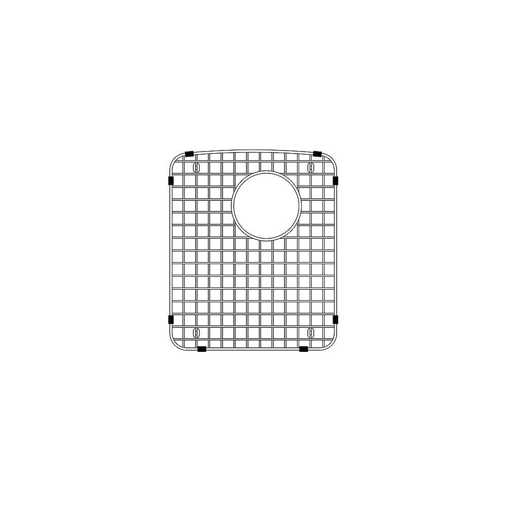 Blanco Left Bowl Sink Grid for DIAMOND Equal Double Sinks, Stainless