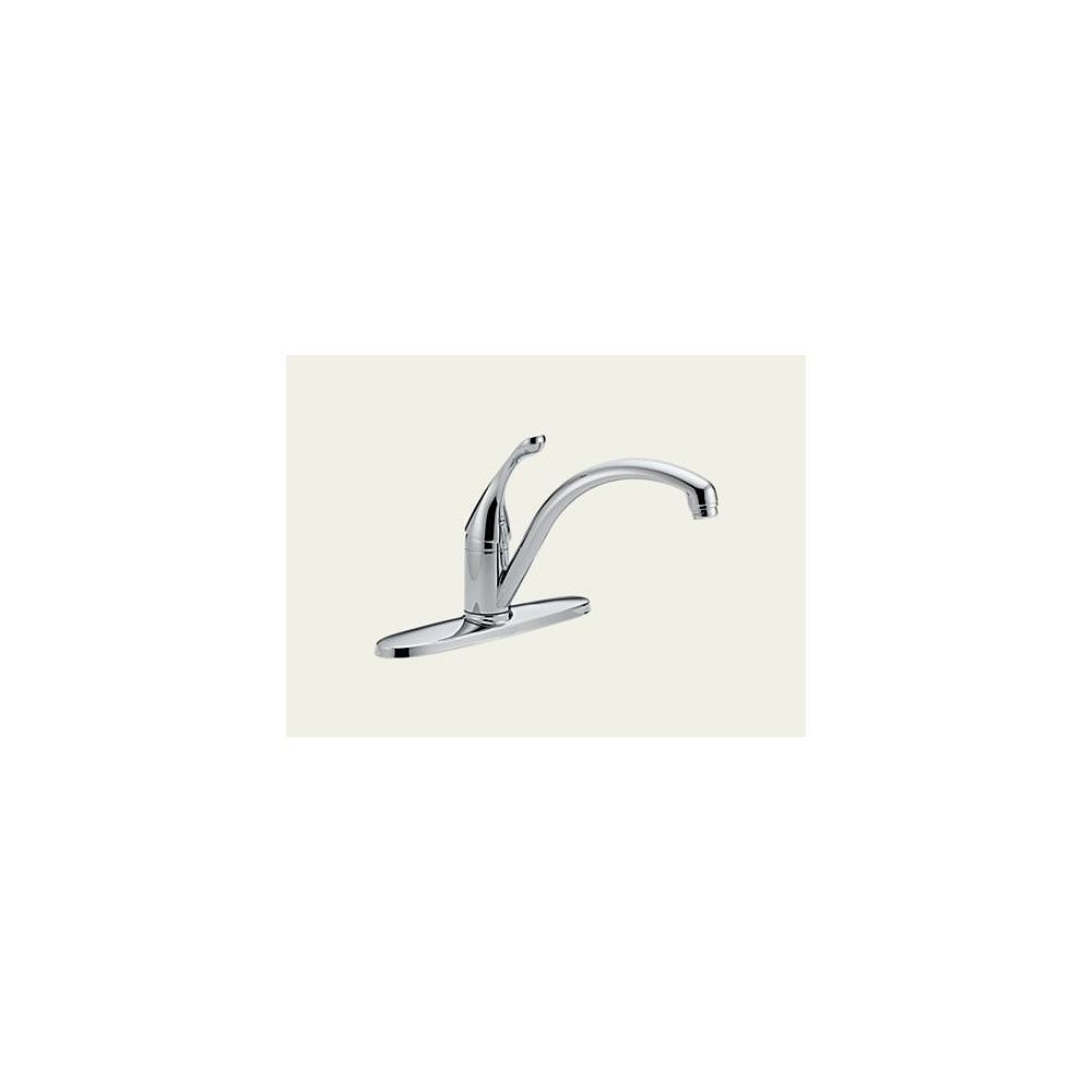 Delta Single Handle Kitchen Faucet Chrome The Home Depot Canada
