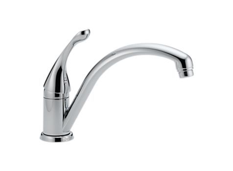 Delta Single Handle Kitchen Faucet Chrome The Home Depot Canada   P 1000690491 