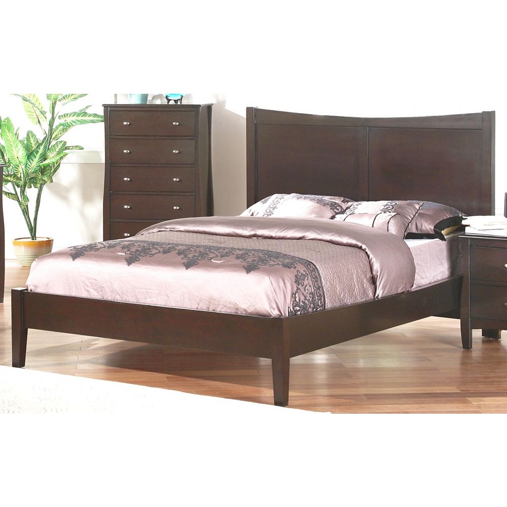 Worldwide Homefurnishings Inc. Fresno Queen Bed The Home Depot Canada