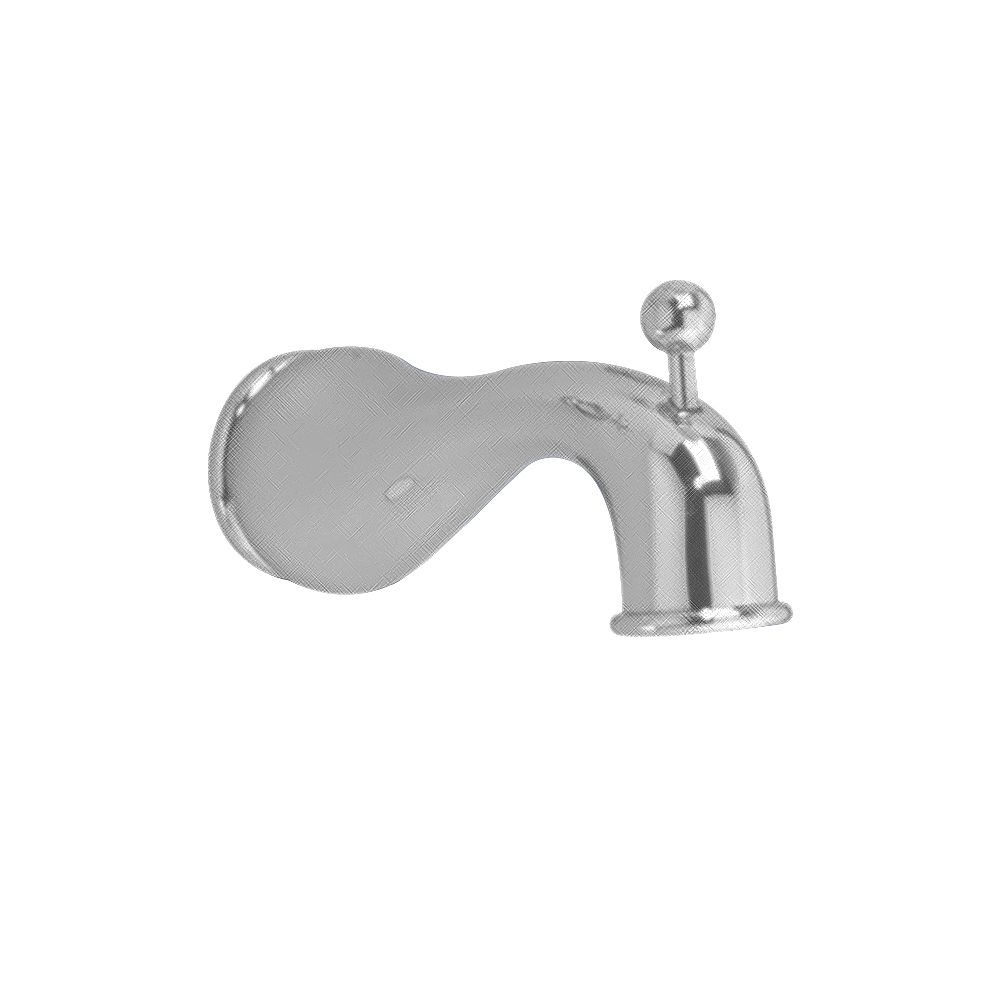 American Standard Jasmine Diverter Tub Spout in Satin Nickel The Home