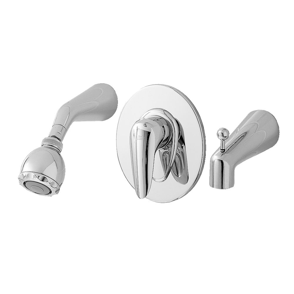 American Standard Ceramix Single Handle Bath Shower Faucet In Chrome   P 1000691156 