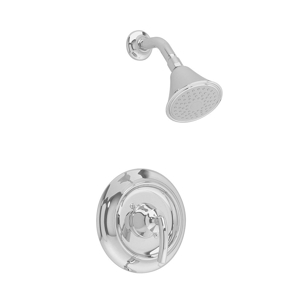 American Standard Kit de garniture de de douche Tropic à 1 poignée en nickel bross American Standard Kit de garniture de de douche Tropic à 1 poignée en nickel bross