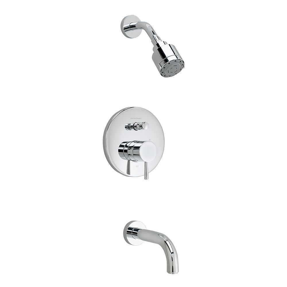 American Standard Serin Bath/Shower Faucet in Polished Chrome | The ...