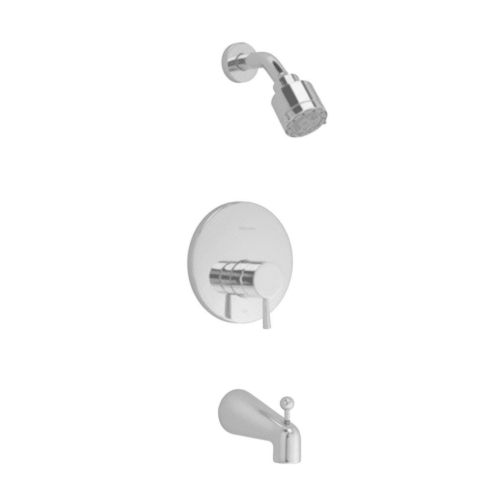 American Standard Serin 1-Handle Tub and Shower Faucet Trim Kit in ...