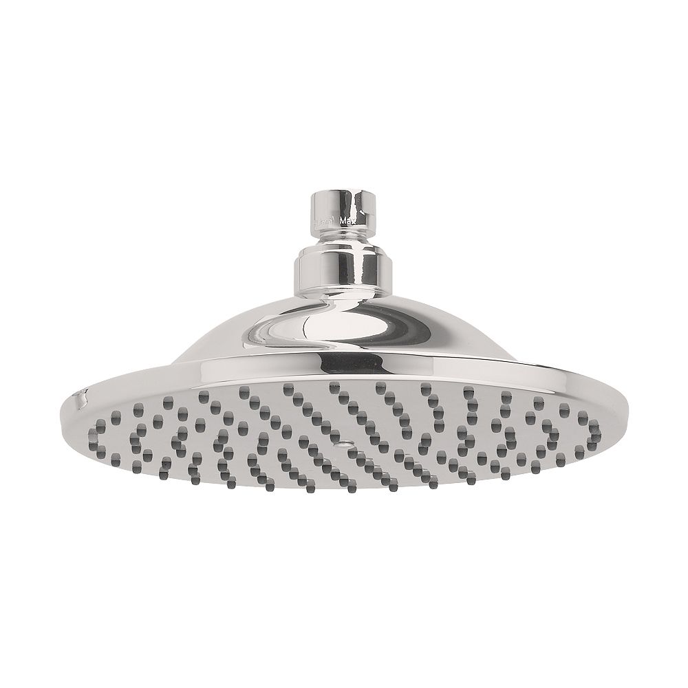 American Standard Raincan Round 1Spray 8inch EasyClean Showerhead in