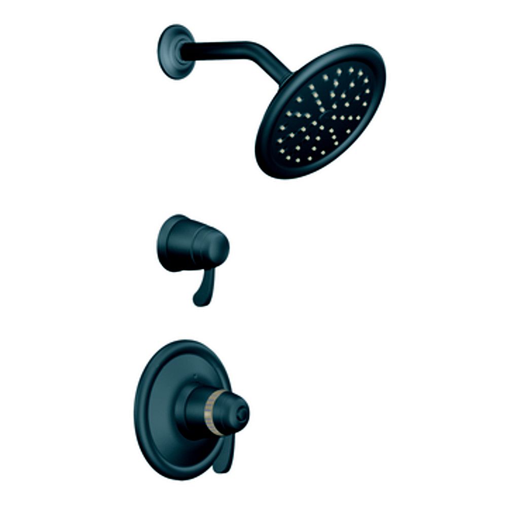 MOEN Exacttemp Shower Faucet in Wrought Iron The Home Depot Canada