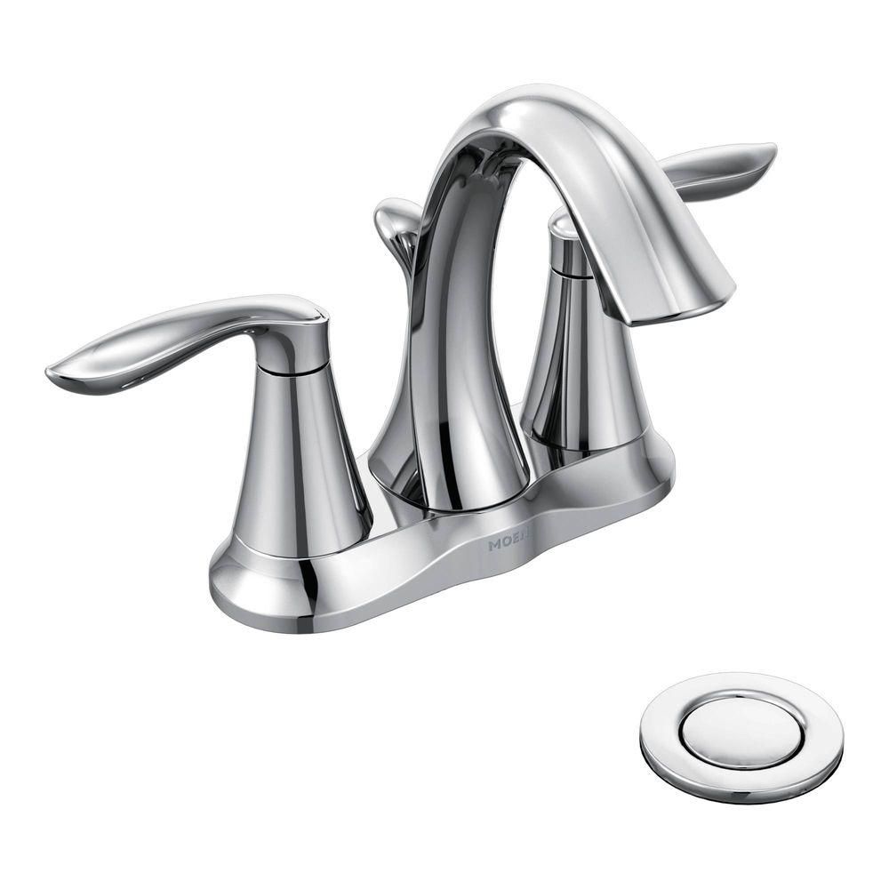 Home Depot Bathroom Faucets Moen Moen Hilliard Two Handle 4 Centerset   P 1000692145 