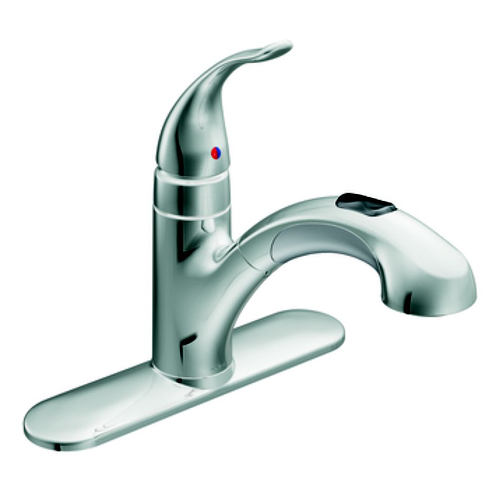 MOEN Integra 1 Handle Kitchen Faucet - Chrome Finish | The Home Depot