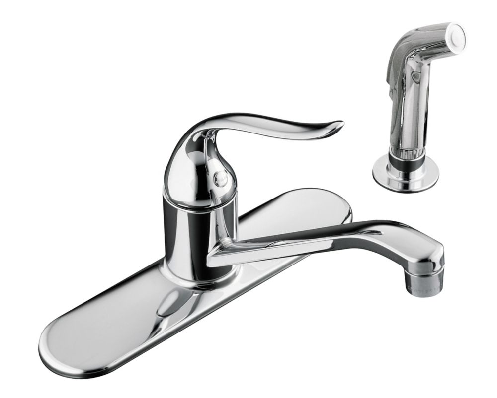 KOHLER Coralais Single Control Kitchen Sink Faucet In Polished Chrome   P 1000692511 