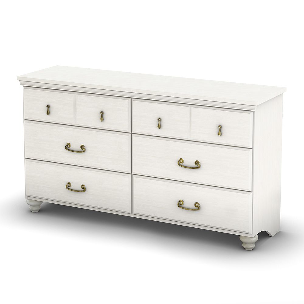 South Shore Dover Dresser, White Wash The Home Depot Canada