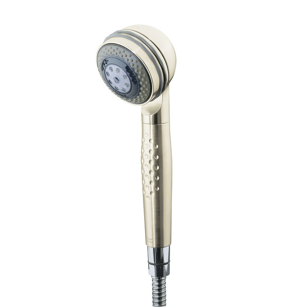 KOHLER Mastershower 3-Function Relaxing Hand Shower in Vibrant Brushed ...