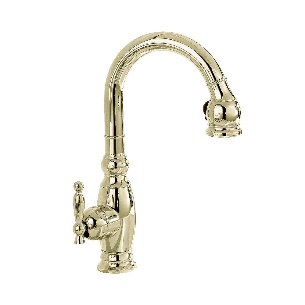 KOHLER Vinnata Secondary Kitchen Sink Faucet In Vibrant Polished Nickel