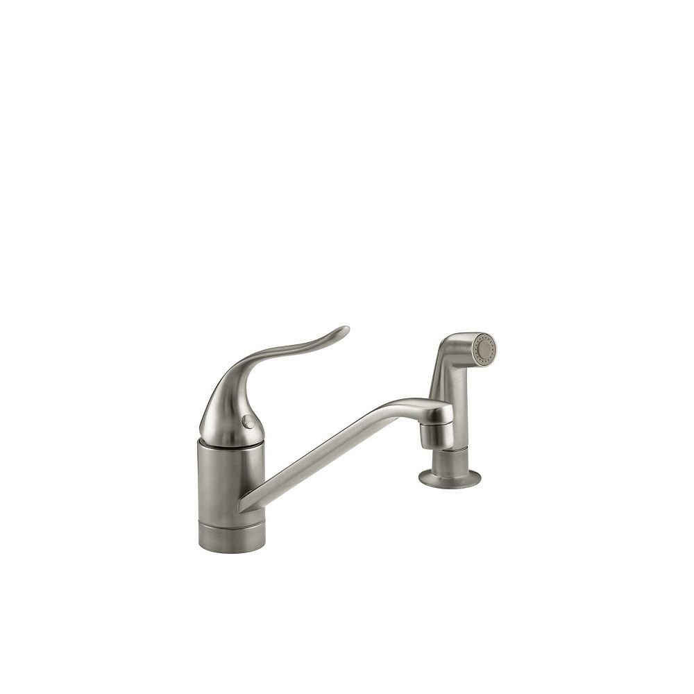 KOHLER Coralais SingleControl Kitchen Sink Faucet In Vibrant Brushed