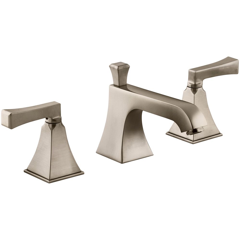 Kohler Memoirsr Stately Widespread Bathroom Sink Faucet With Deco Lever Handles The Home Depot Canada