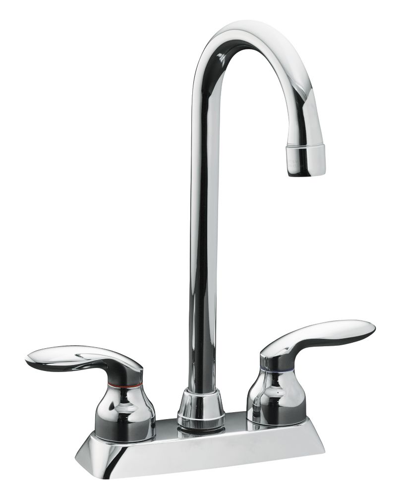 KOHLER Fort R Two Hole Bar Sink Faucet With Lever Handle The Home   P 1000693382 