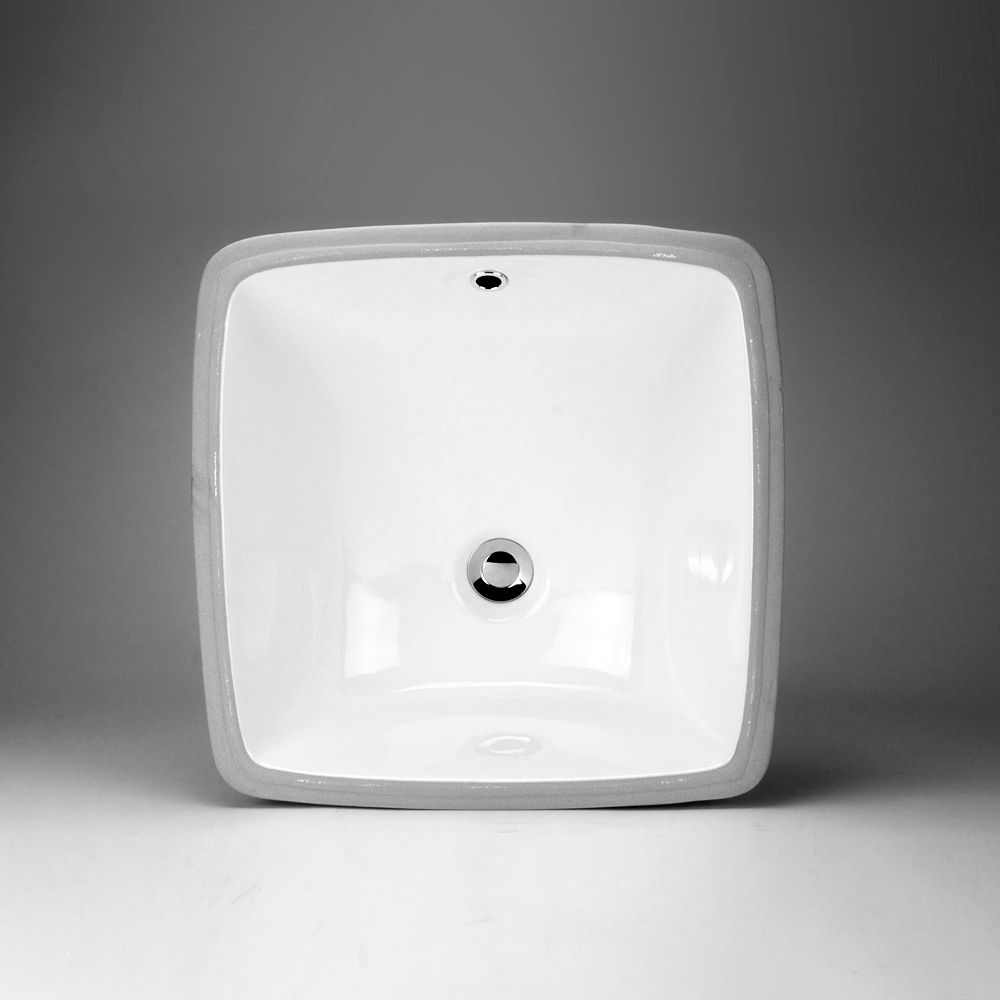 square ceramic sink