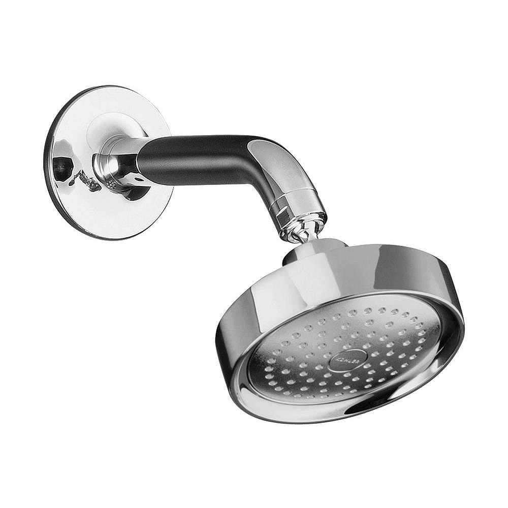 KOHLER Purist SingleFunction Showerhead with Arm and Flange in