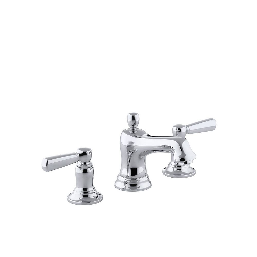 KOHLER Bancroft 8inch Widespread 2Handle LowArc Bathroom Faucet in