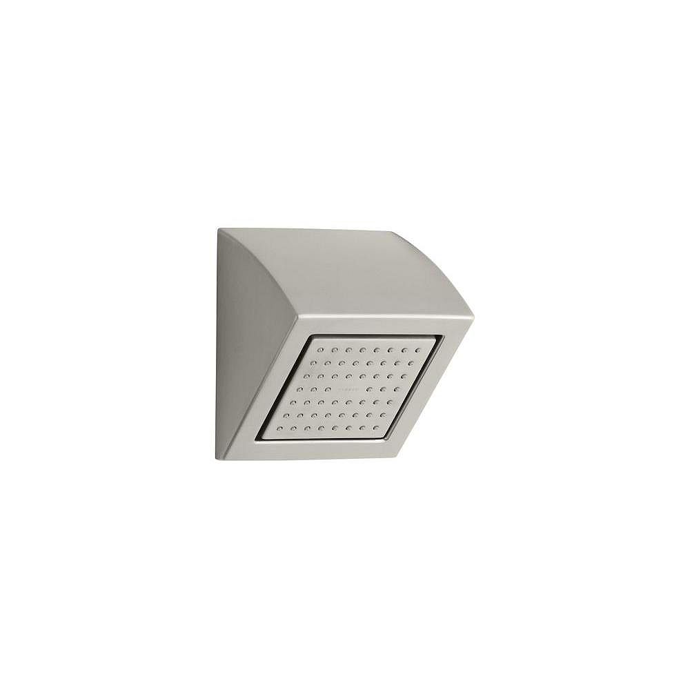 KOHLER WaterTile Square 54Nozzle Showerhead in Vibrant Brushed Nickel