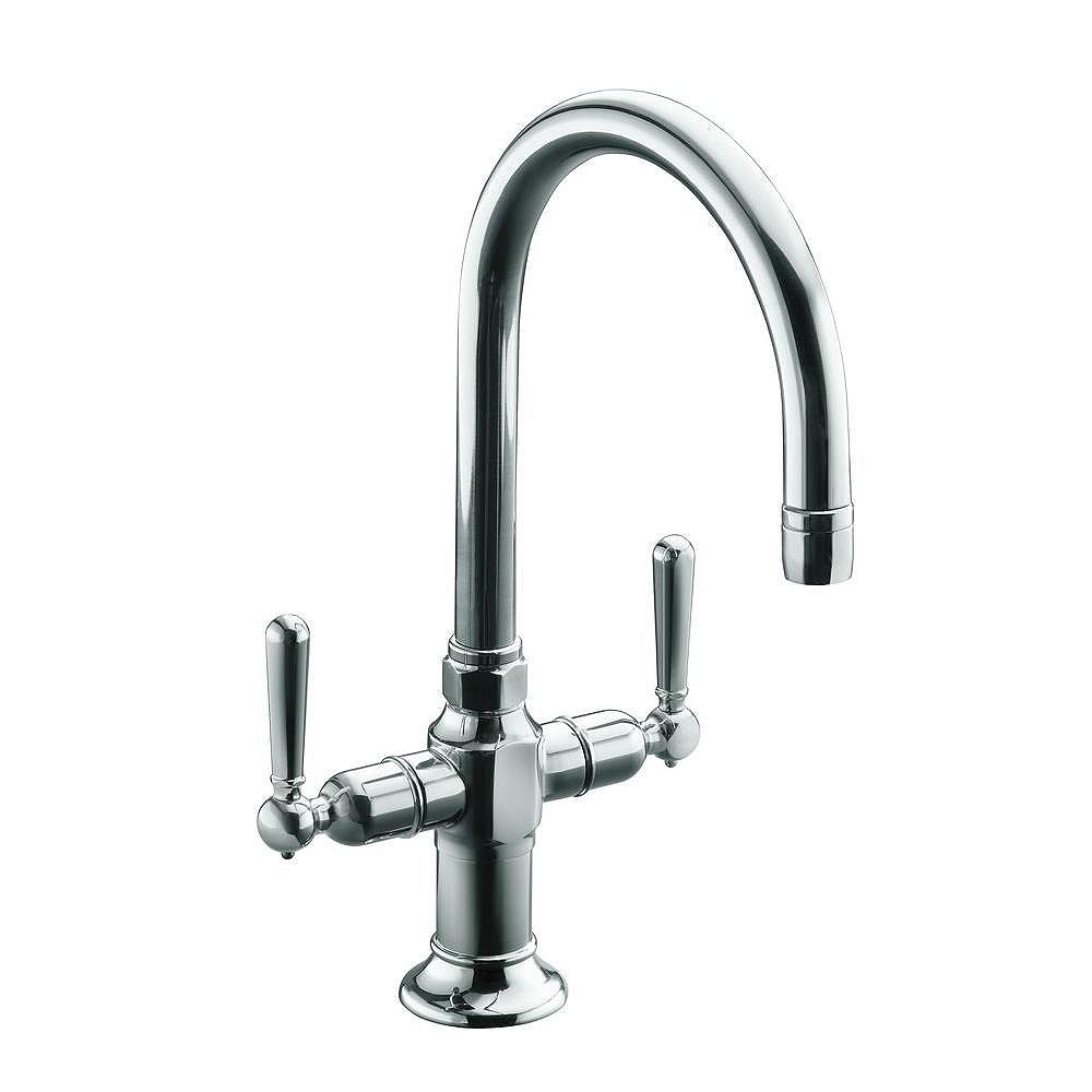Kohler Hirise Tm Single Hole Bar Sink Faucet With Lever Handles The Home Depot Canada
