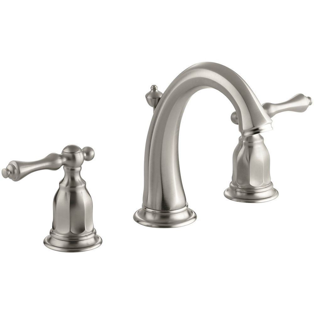 Kohler Kelston 8 Inch Widespread 2 Handle Low Arc Water Saving Bathroom Faucet In Vibrant The Home Depot Canada