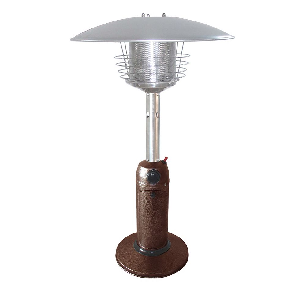 Paramount Table Top Propane Patio Heater, Mocha The Home Depot Canada
