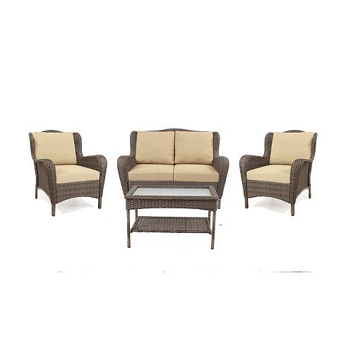 Wicker Conversation Sets Patio The Home Depot Canada Wicker Conversation Sets Patio, Home Depot Canada Patio Conversation Sets