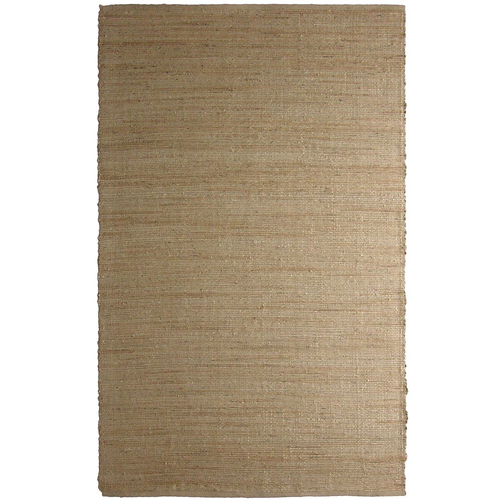 Lanart Rug Beige Tan 5 ft. x 8 ft. Indoor Textured Rectangular Area Rug ...