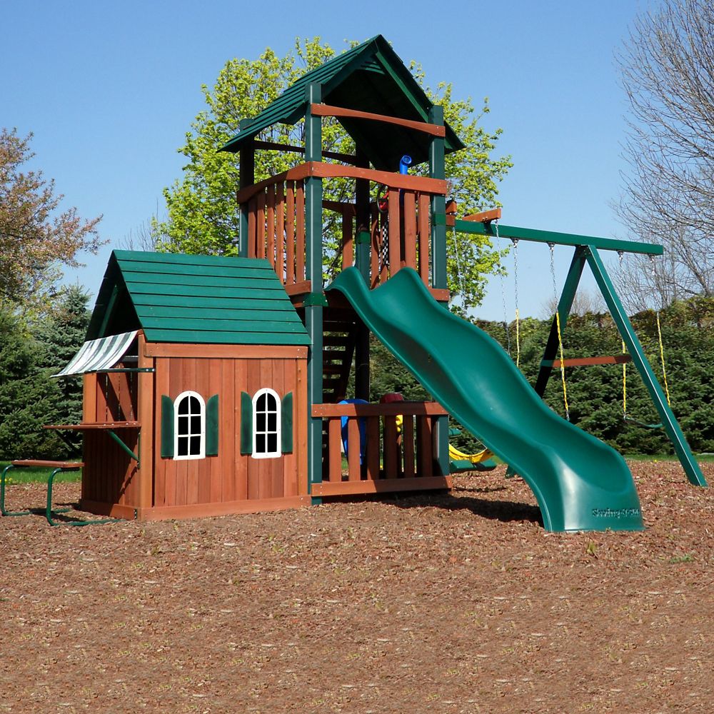 Swing-N-Slide Grand Tower Playhouse | The Home Depot Canada