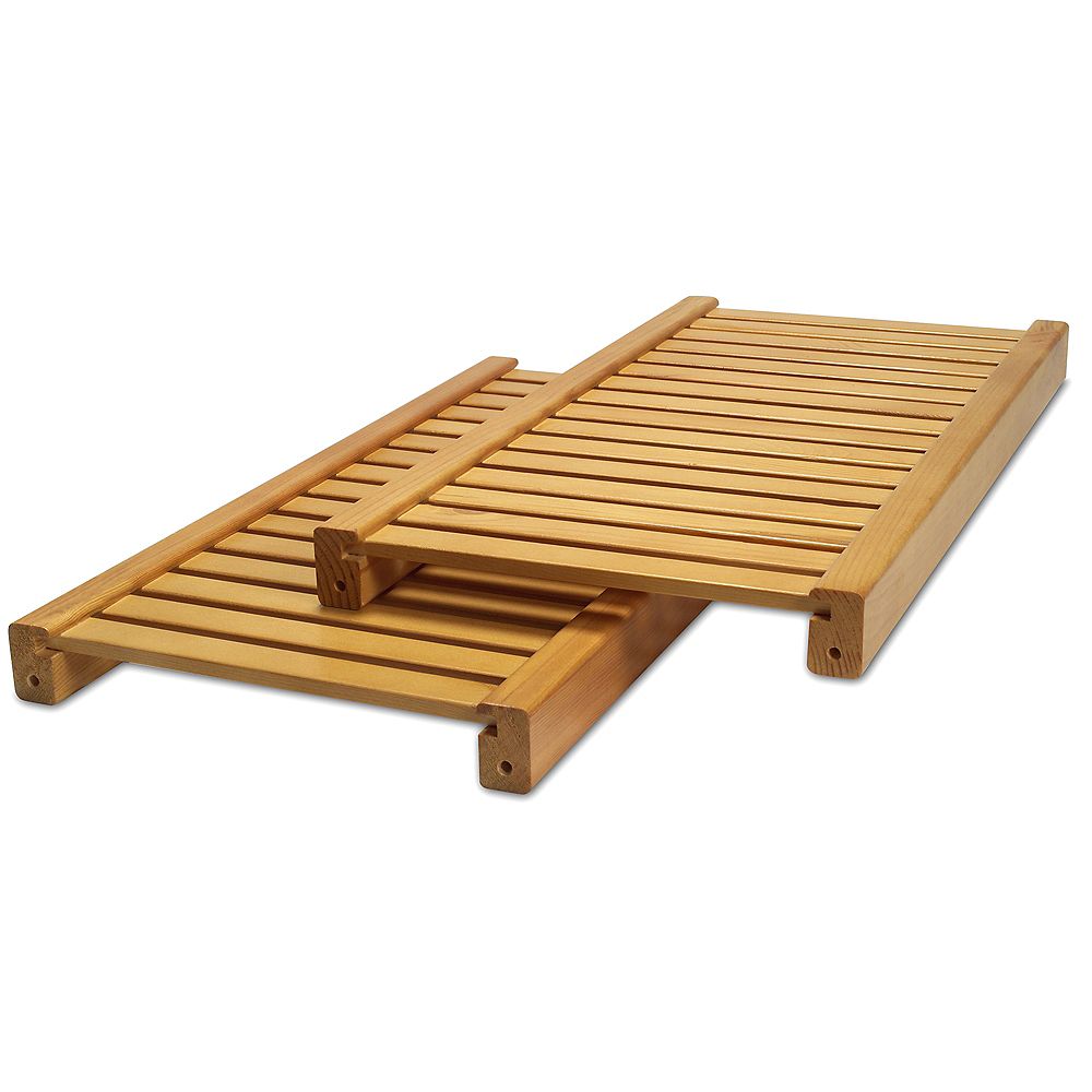 John Louis Home Standard Adjustable Shelves Kit Honey Maple The