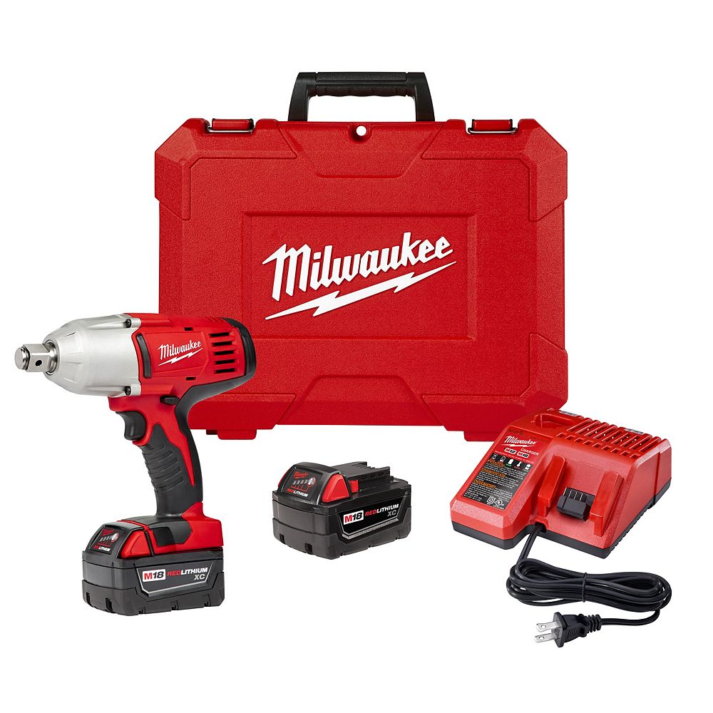 Milwaukee Tool M18 18Volt LithiumIon Cordless 3/4Inch Impact Wrench
