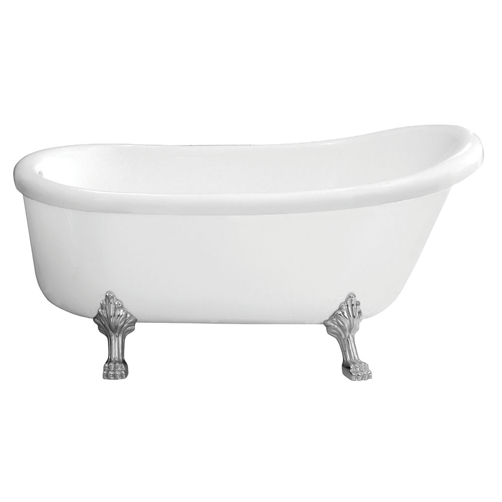 Foremost Townsend 5 Feet 6Inch Fibreglass Freestanding Clawfoot