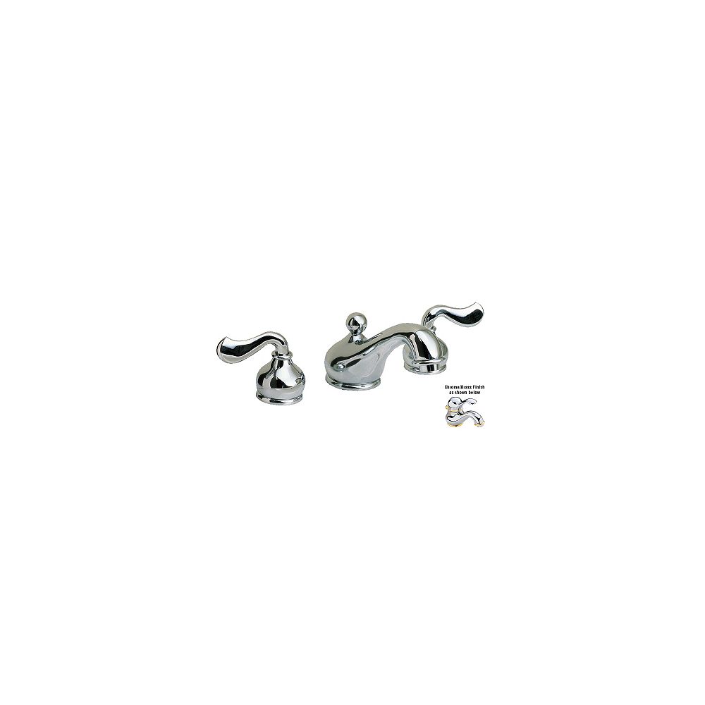 American Standard Amarilis Double Handle Widespread Faucet, Jasmine
