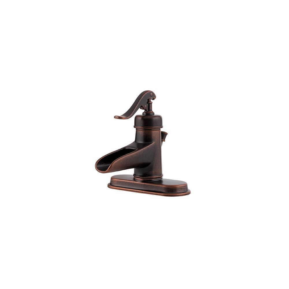 Pfister Ashfield Bathroom Faucet with PopUp Drain in Rustic Bronze