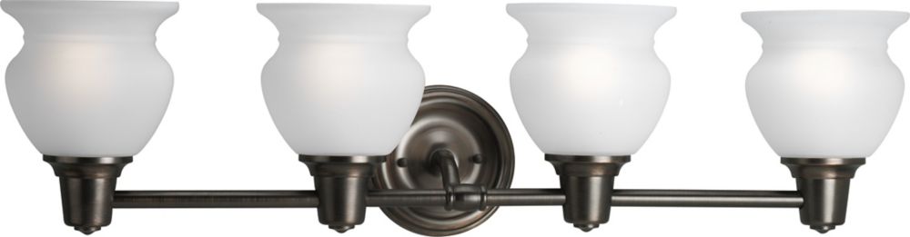 Progress Lighting Rivanna Venetian Bronze Vanity Light Fixture 4 Light   P 1000698620 