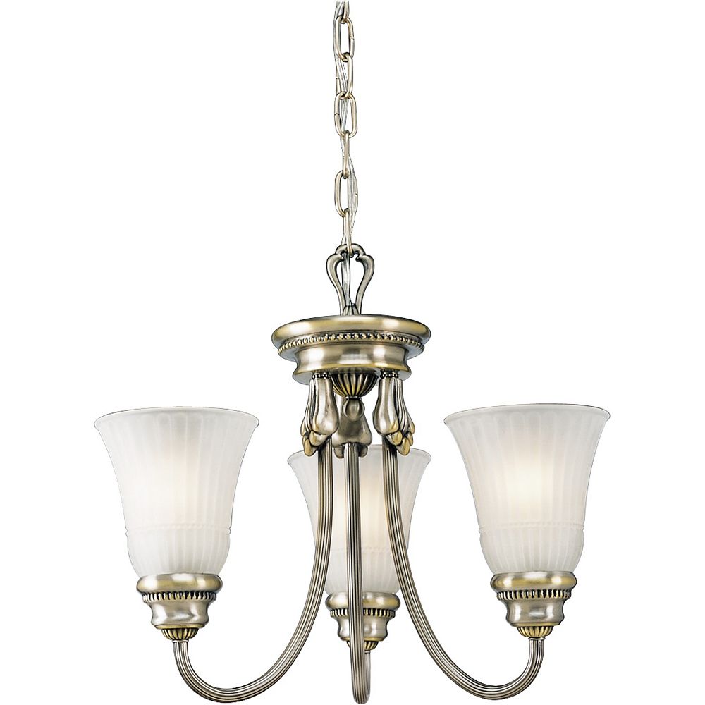 Progress Lighting Huntington Collection Colonial Silver 3light