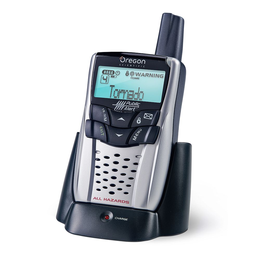 Oregon Scientific Emergency Weather Alert Radio The Home Depot Canada