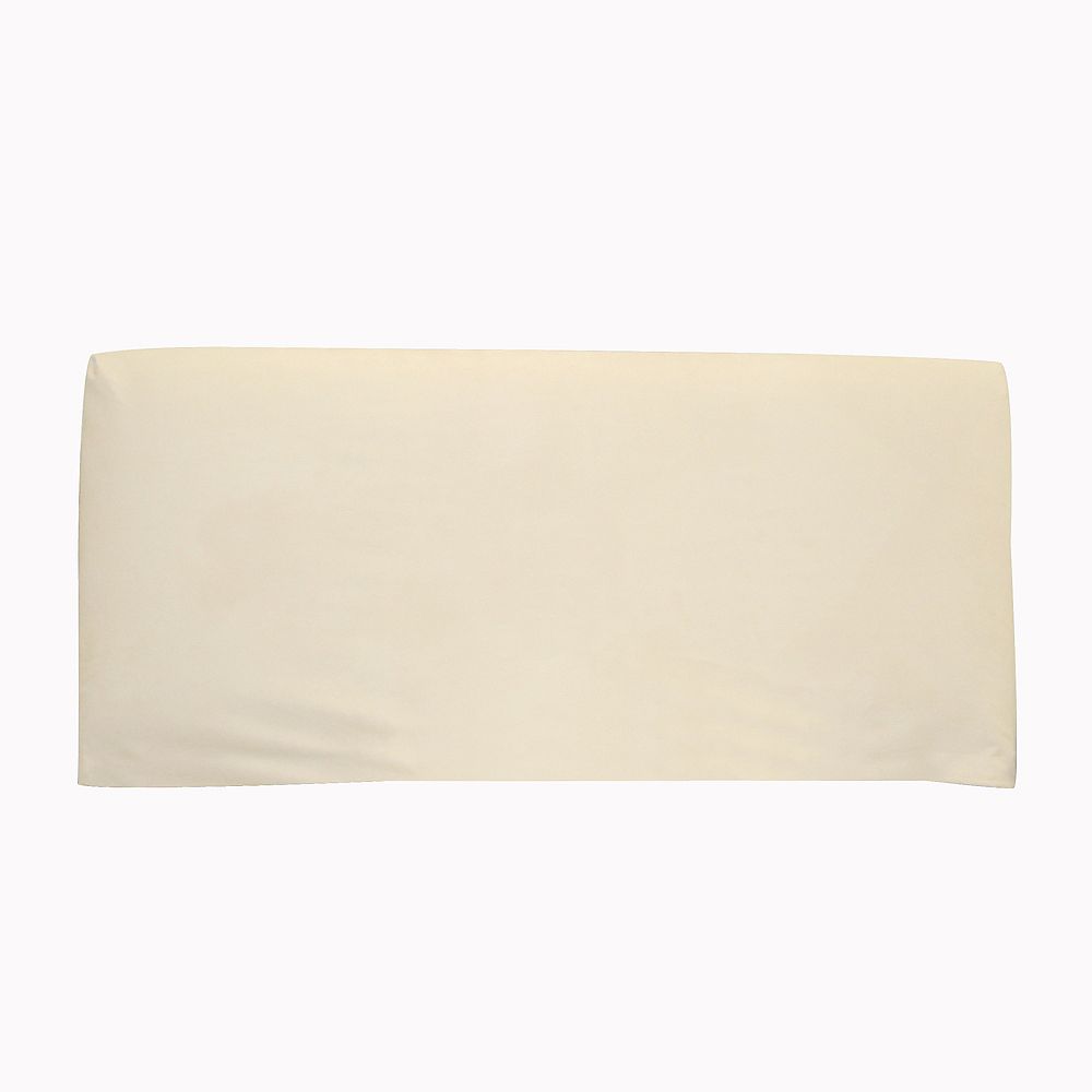 Skyline Furniture Full Slipcover Headboard in Premier Microsuede, White The Home Depot Canada