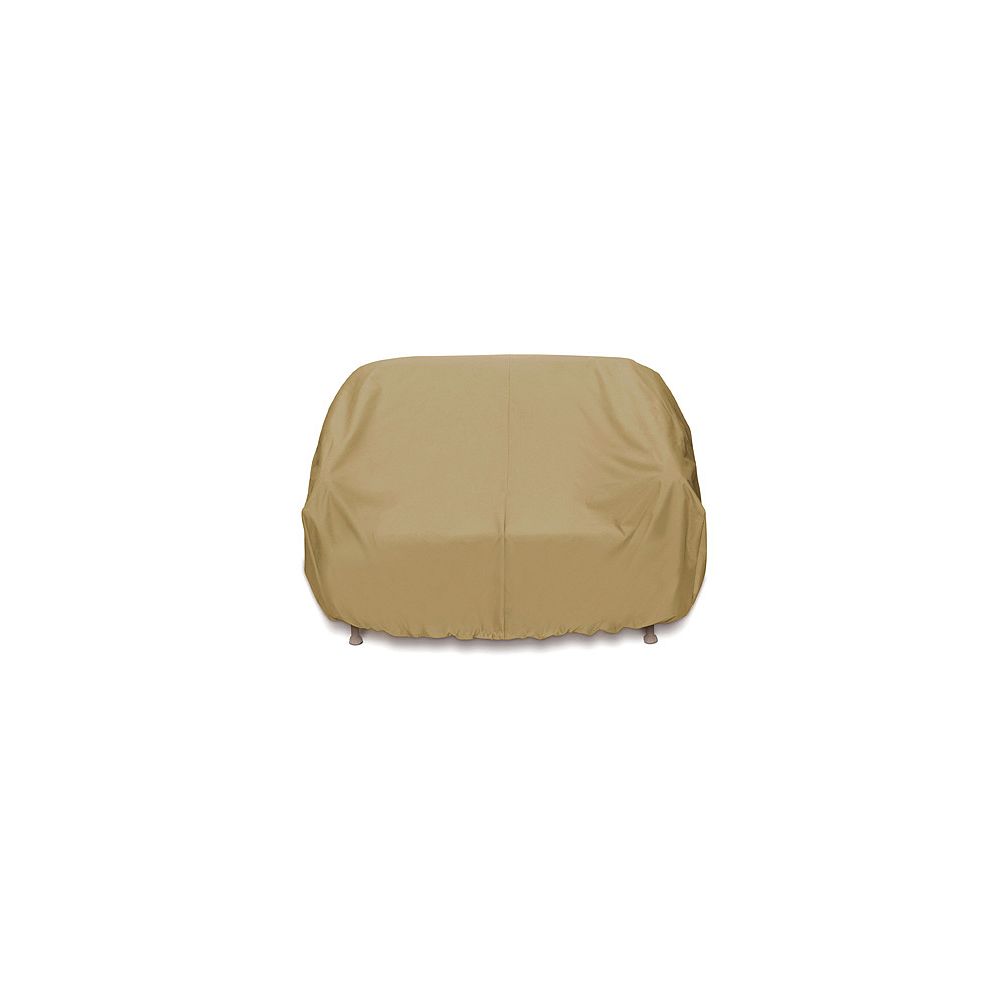 WeatherReady 3Seat Outdoor Sofa Cover in Khaki The Home Depot Canada