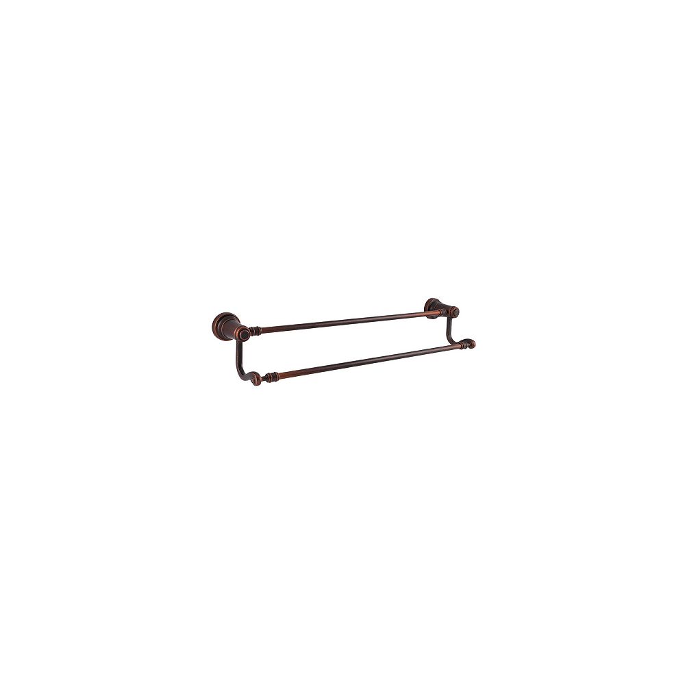 Pfister Ashfield 24 Inch Double Towel Bar Rustic Bronze The Home