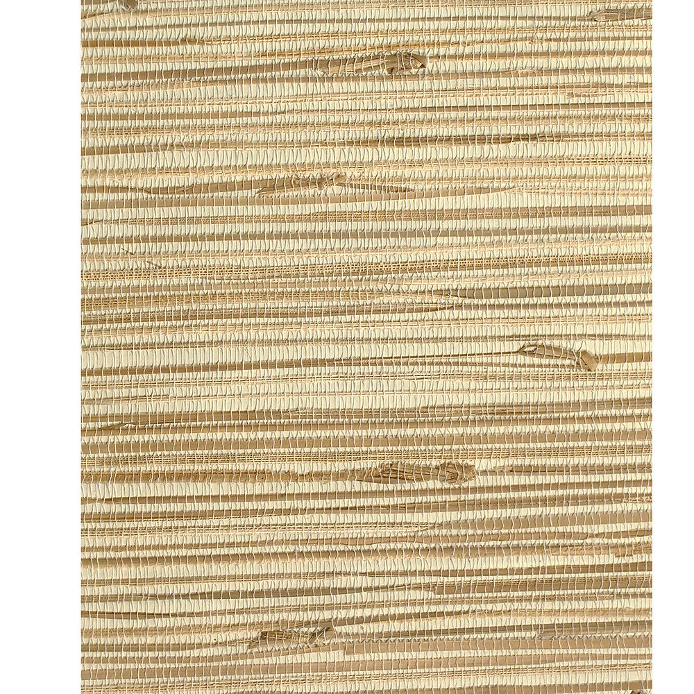 The Wallpaper Company 36 In. W Beige Grasscloth Wallpaper The Home