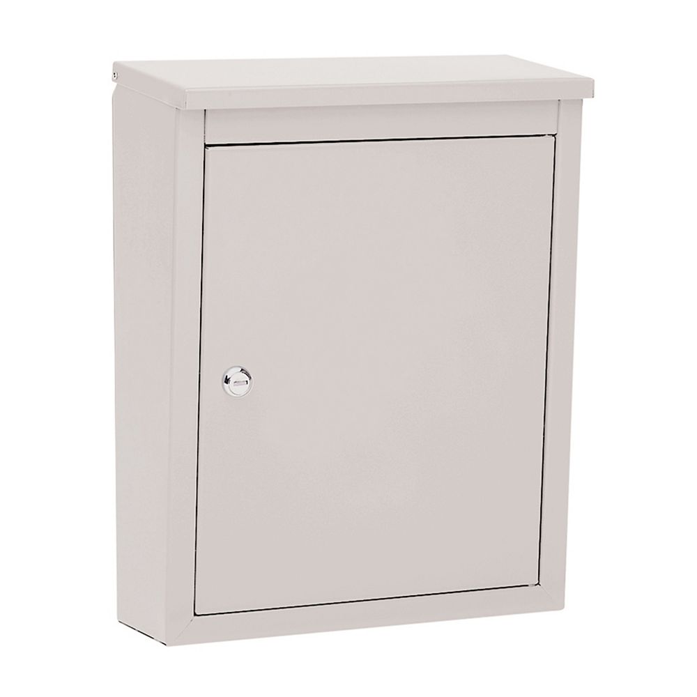 Architectural Mailboxes Soho Locking Wall Mount Mailbox Pearl Gray ...