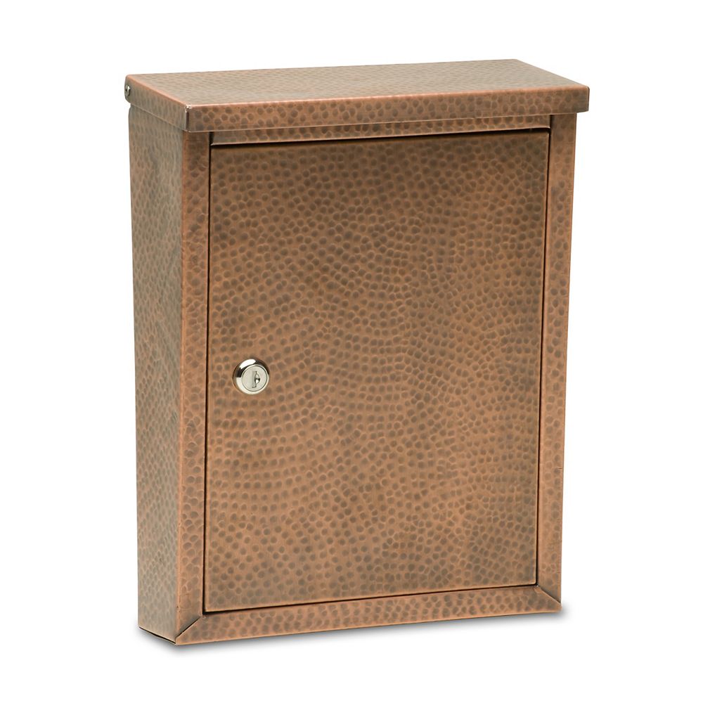 Architectural Mailboxes Laguna Locking Wall Mount Mailbox Antique